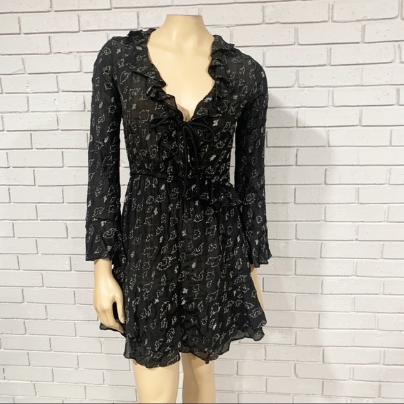 IRO Women’s Black Avenge Dress - Picture 8 of 11